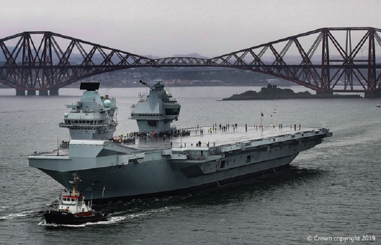 Successful Sea Trial of UK’s Aircraft Carrier, HMS Prince of Wales, Powered by GE’s Propulsion Technology