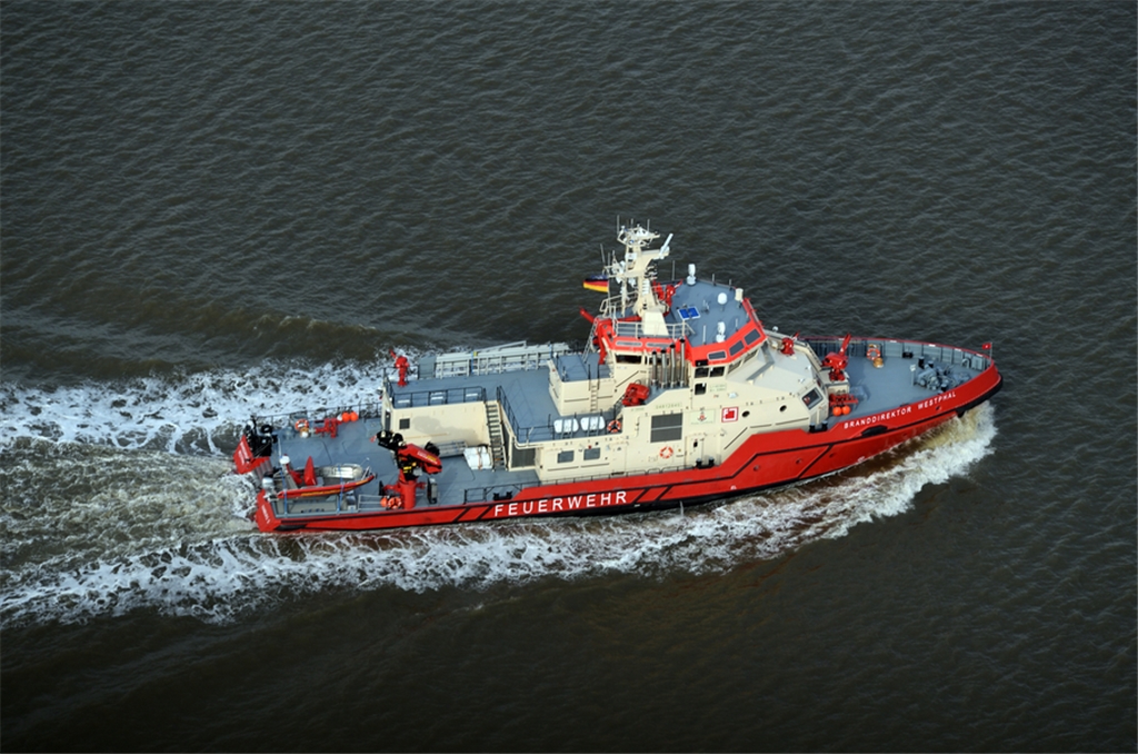 Port of Hamburg: SCHOTTEL propulsion systems for two more fireboats