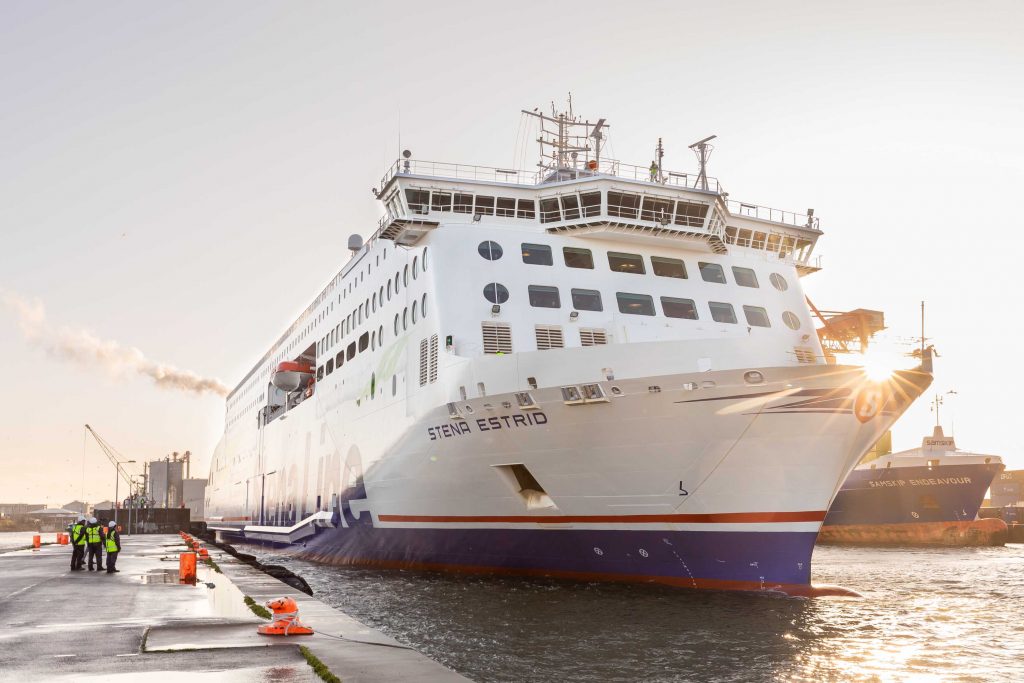 New Stena Line ferry completes maiden voyage on Irish Sea