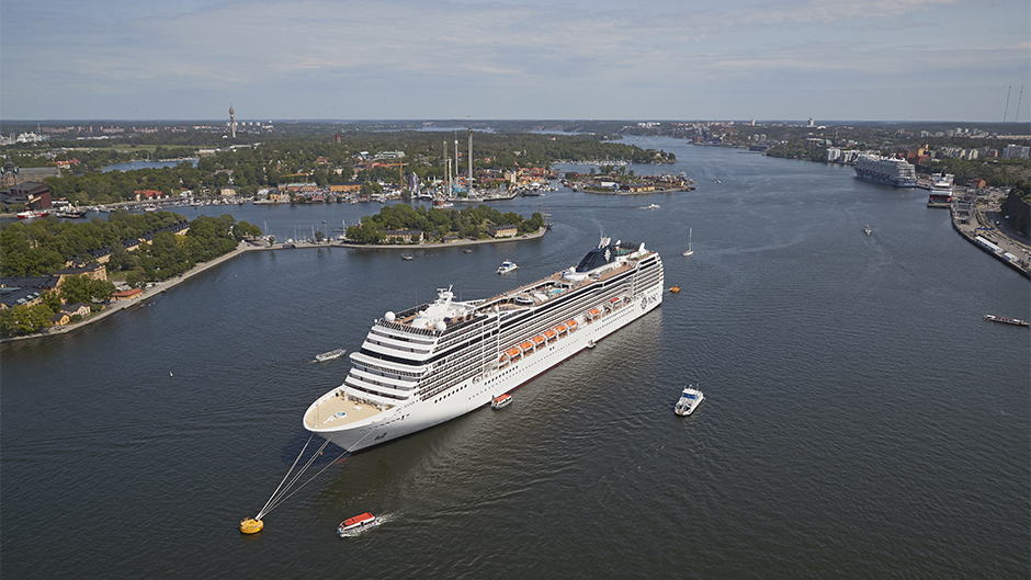 Almost 290 cruise liners will call at Ports of Stockholm in 2020