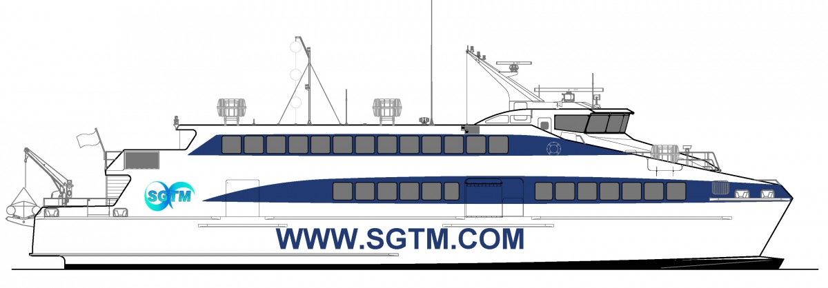 Austal Awarded A$15.5M Contract For A 41 Metre High Speed Catamaran Ferry For SGTM Mauritius