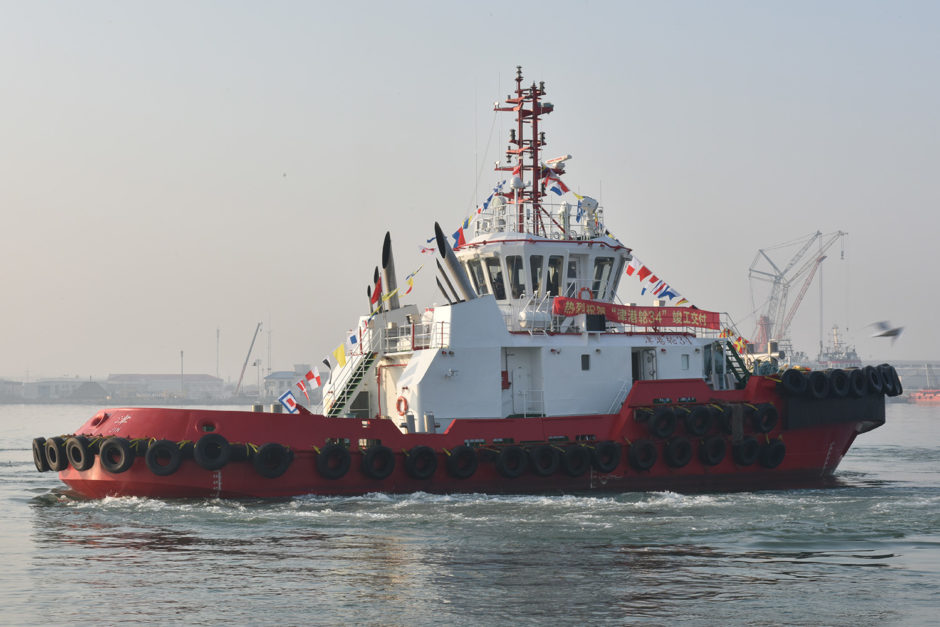 Robert Allan Delivers 35 / 50 Tug To Tianjin Port