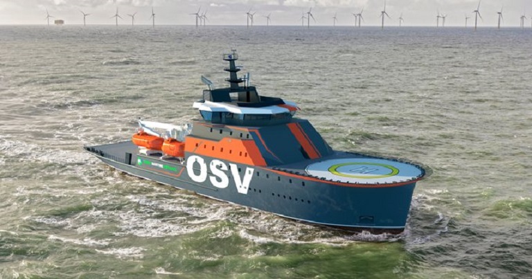 Damen introduces a new concept vessel – the Offshore Support Vessel (OSV) 9020