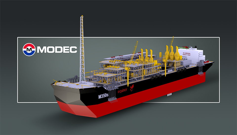 MODEC Awarded Contract by Equinor to Supply FPSO for offshore field in Brazil