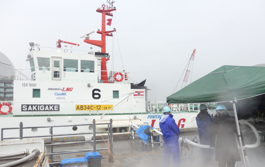 100th LNG Bunkering for Japan's First LNG-fueled Vessel