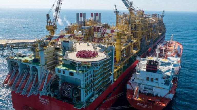 Shell halts Prelude FLNG production