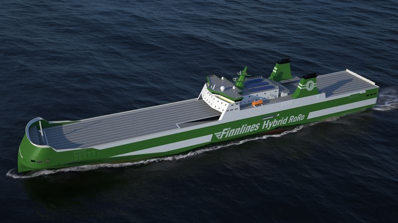 Three new Finnlines ships to go green with Wärtsilä Hybrid Systems