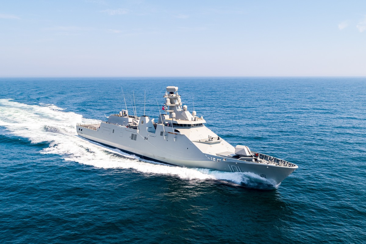 Damen delivers POLA Class vessel to the Mexican Navy
