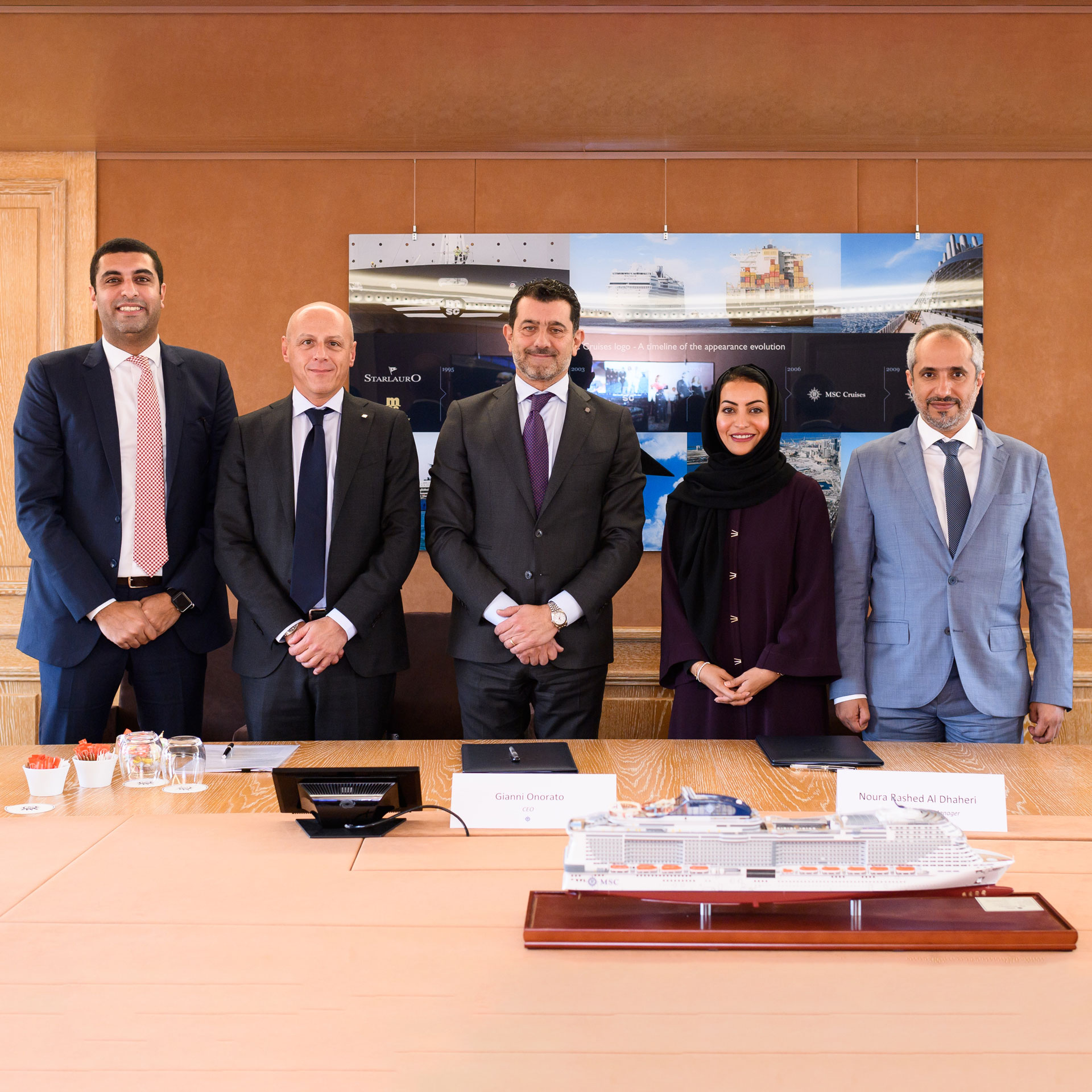 Abu Dhabi Ports Inks Long-Term Agreement with MSC Cruises