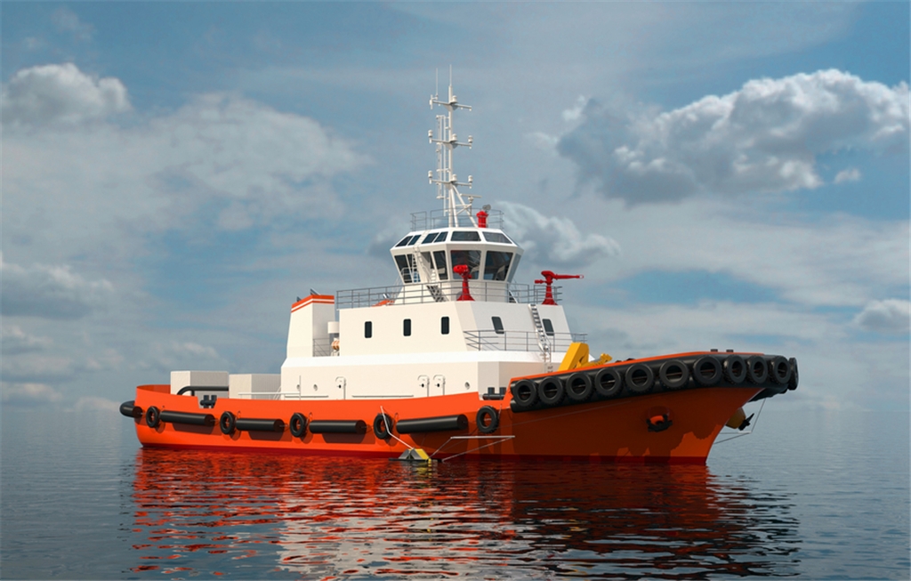 Chinese harbour tug features SCHOTTEL Rudderpropellers