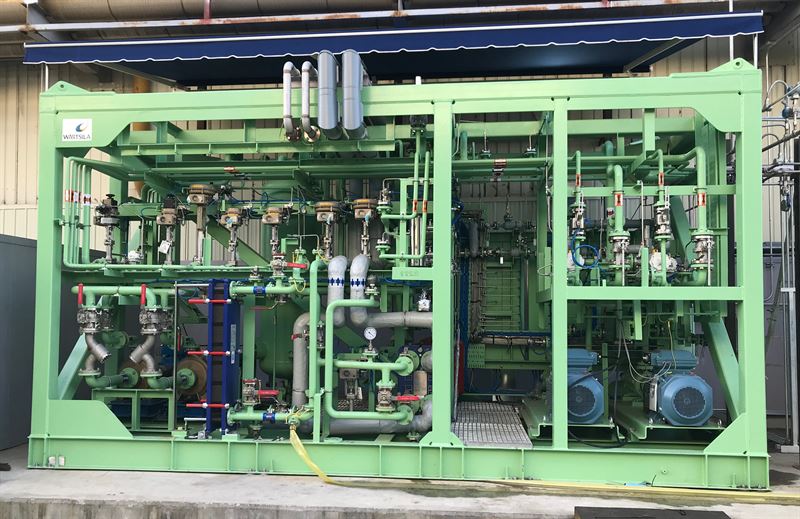 Wärtsilä LPG Fuel Supply System the first ever to undergo engine testing