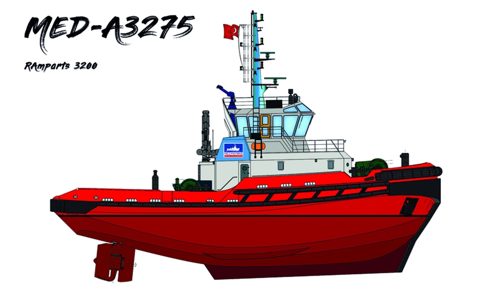 Med Marine: Turkish-built tug equipped with SCHOTTEL bestseller