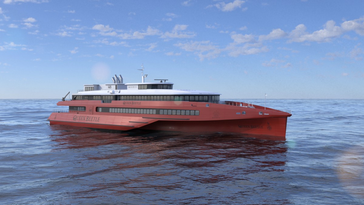 New Austal Trimaran Provides Vision Of The Future For Ferry 