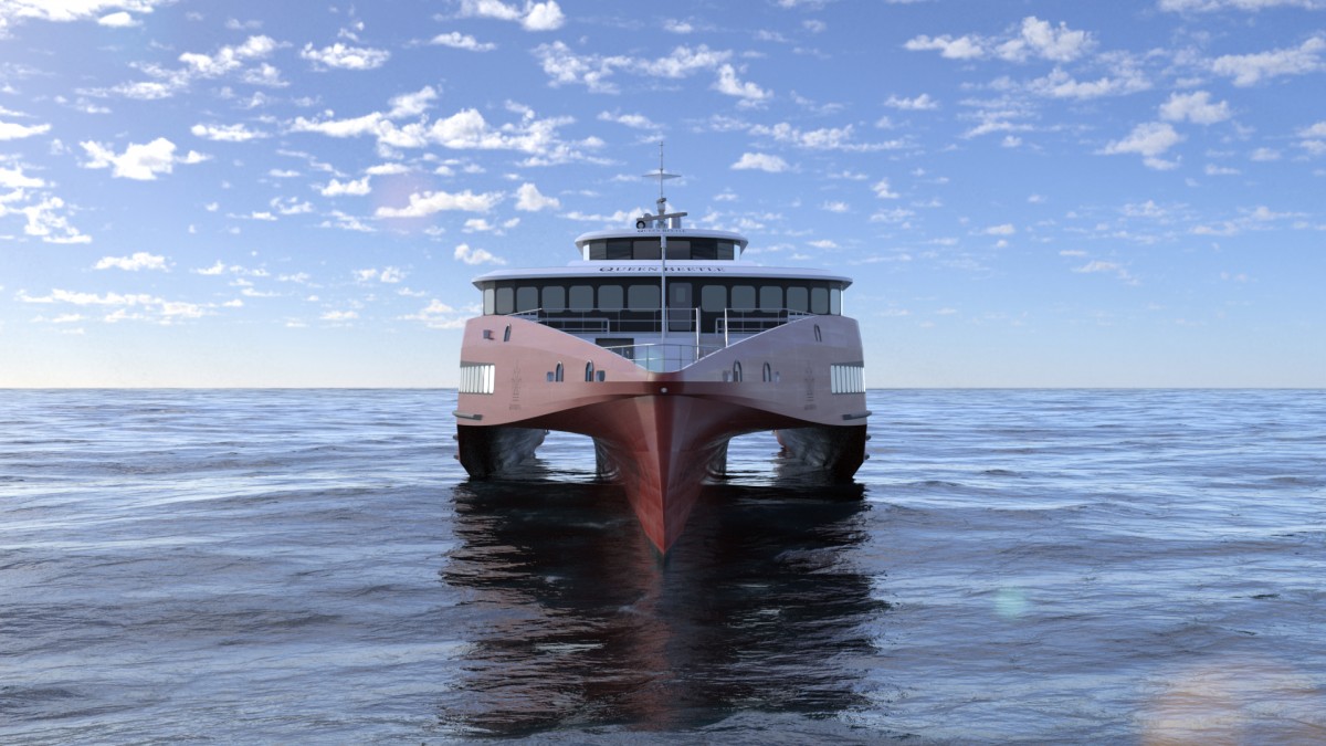New Austal Trimaran Provides Vision Of The Future For Ferry 