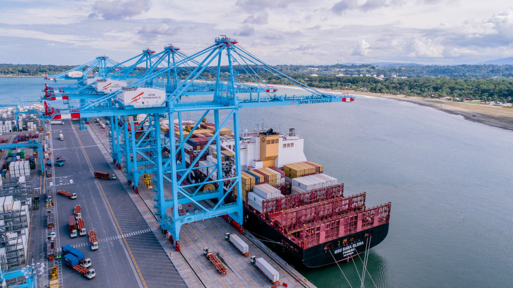 Moin Container Terminal increases productivity and competitivity