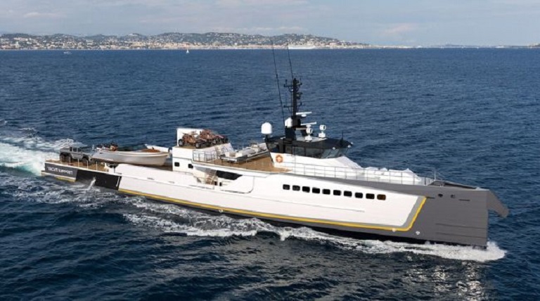 New Yacht Support Vessel “Blue Ocean” Launched