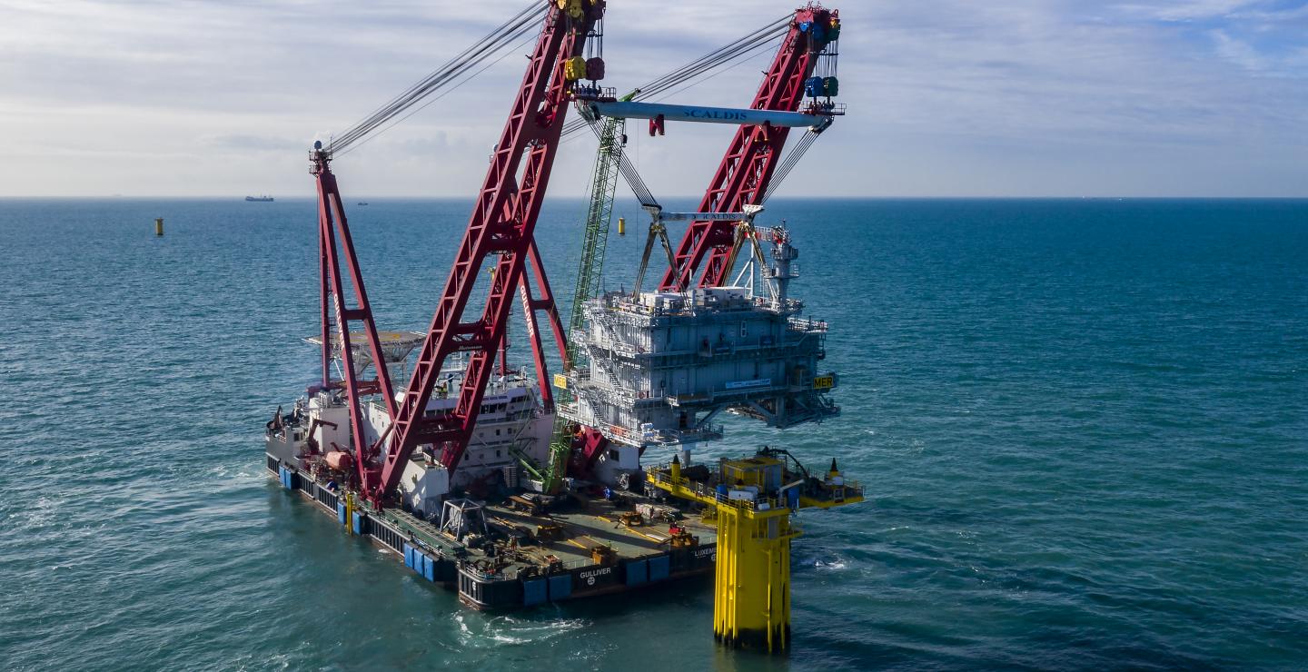 Successful Installation Of Two Offshore Substations Marks Major Milestone At the SeaMade Offshore Wind Farm