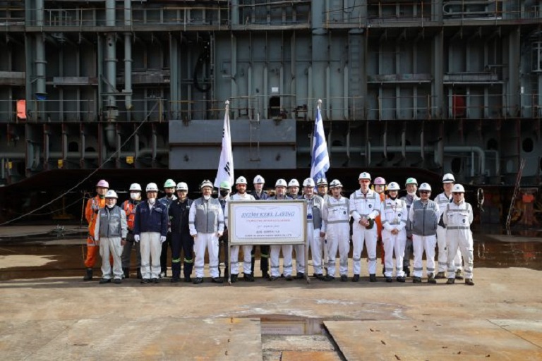 Minerva Gas lays keel for LNG newbuild at SHI