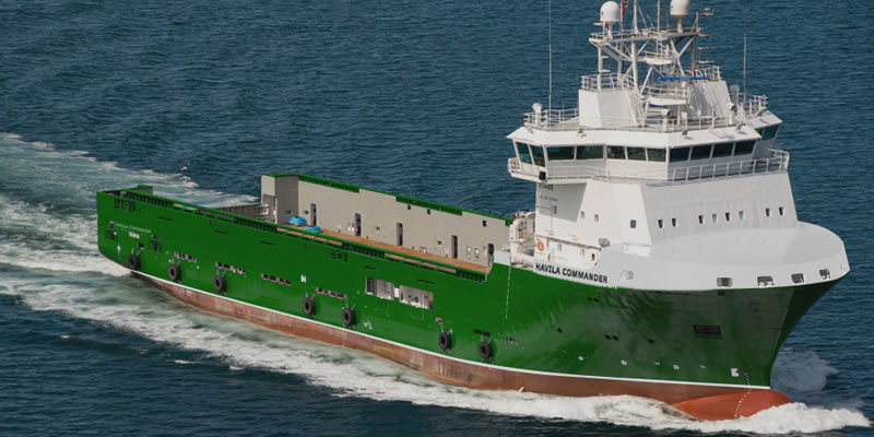 Havila Shipping Signs Contract with Total E&P UK for the PSV Havila Commander