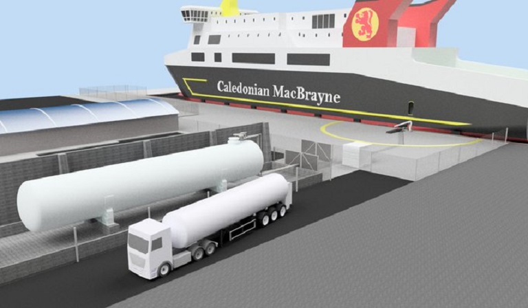 Contract awarded for Scotland’s First LNG Bunkering Facilities