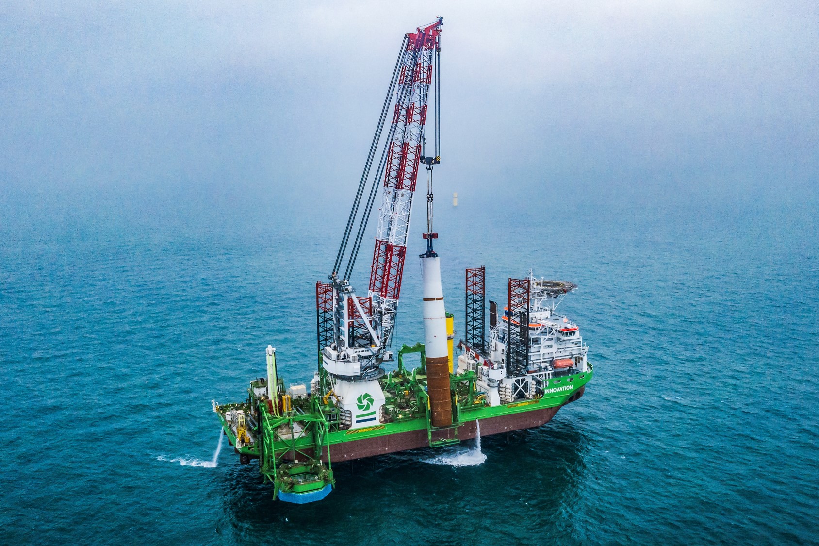 Halfway Mark On Foundation Installation At Borssele 1 & 2 Offshore Wind Farm With Record Installation Cycles 