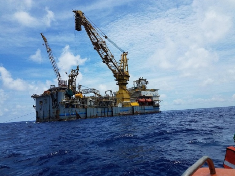 EDrill-2 completed heavy lifts in the Natunas Seas for her contract with Medco Energi