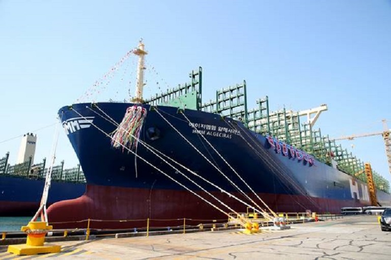 HMM Names World’s Largest Container Vessel, ‘HMM Algeciras’