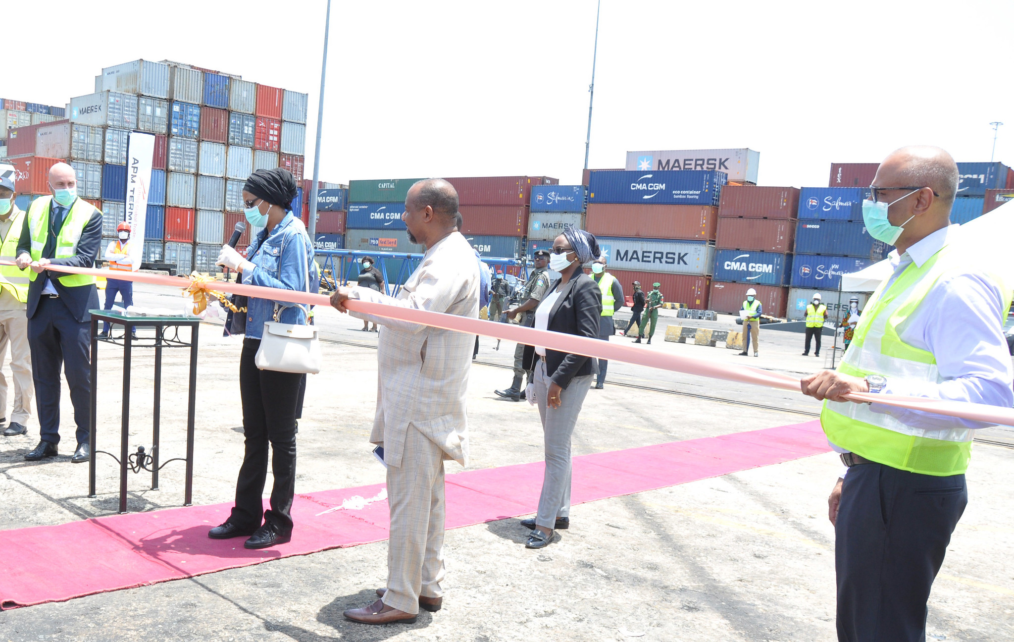 APM Terminals Apapa commences $80m upgrade with commissioning of new cranes