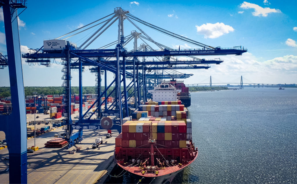 Charleston Stevedoring Company launches at the Port of Charleston