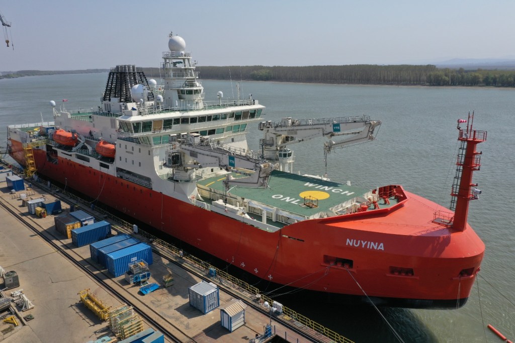 Sea trials of Australia’s new icebreaking research and supply vessel Nuyina delayed by COVID-19