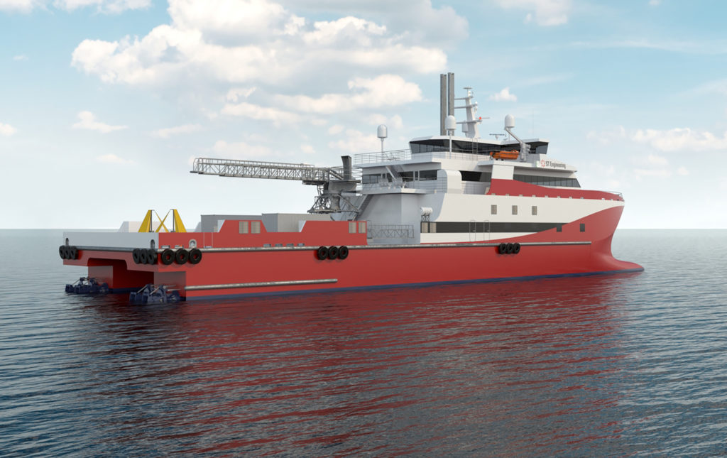 ST Engineering Introduces New LNG Catamaran Ship Design For Offshore Applications