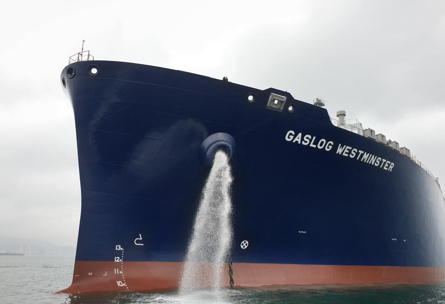 GasLog’s LNG carrier GasLog Westminister starts sea trials