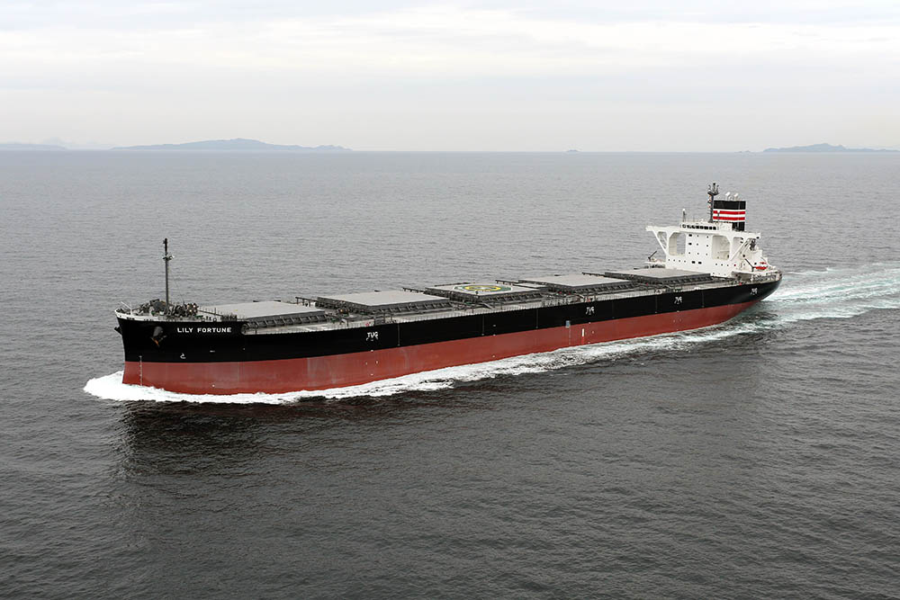 Third Generation Lily Fortune Coal Carrier Enters Service for Tohoku Electric Power