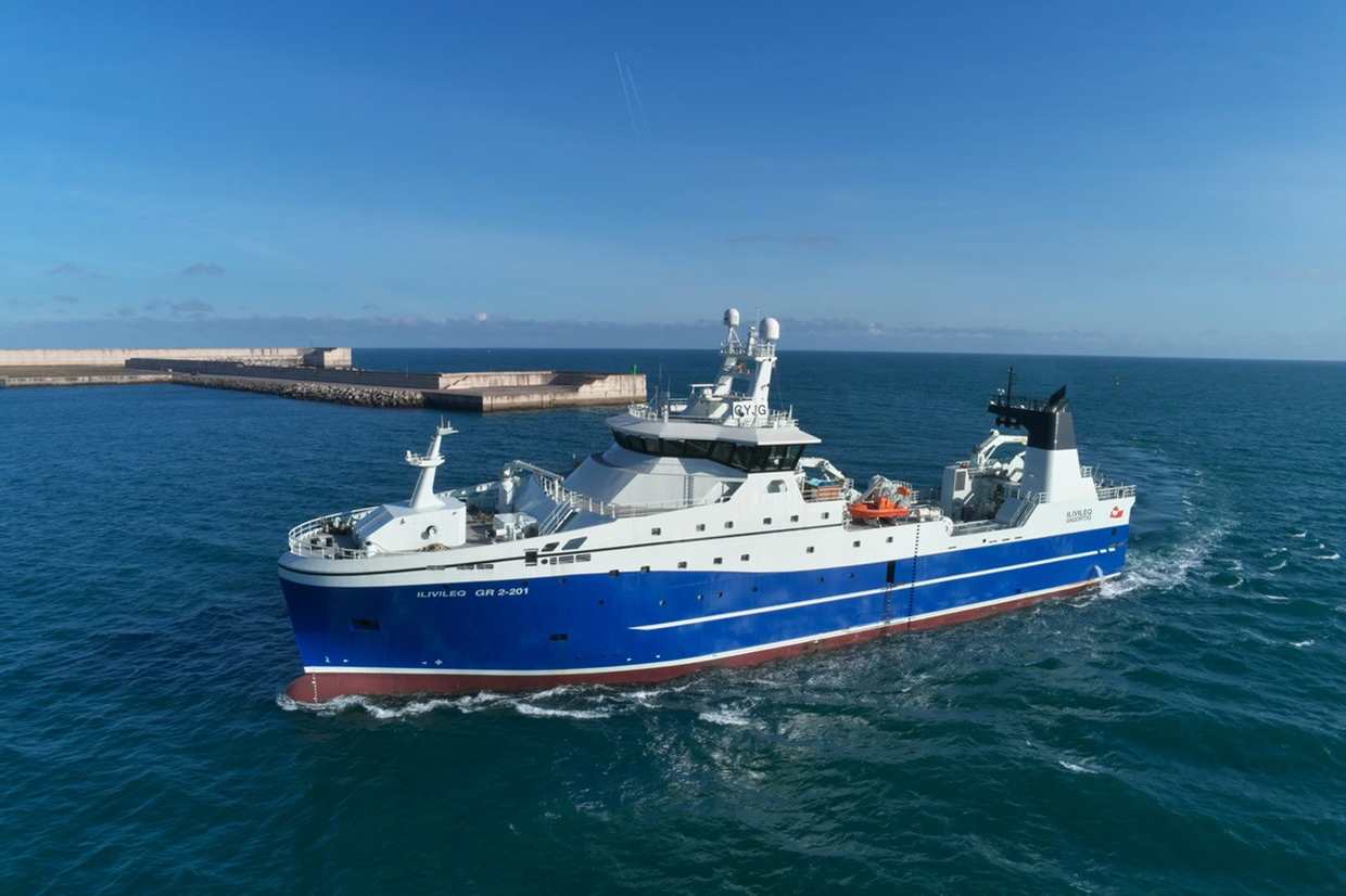 New Kongsberg-design ED Freezer Trawler is Ready to Commence Service in Arctic Fishing Grounds