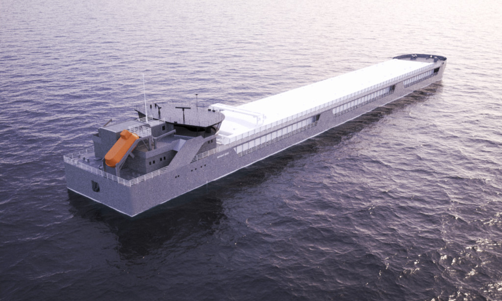 United Shipbuilding Corporation developed its own cargo ship design