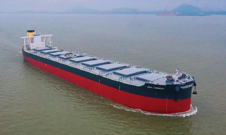 Kawasaki Heavy Industries Delivers Bulk Carrier Azul Harmony