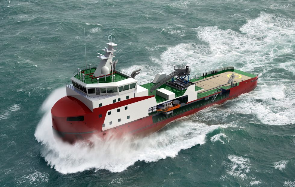 Royal Niestern Sander awarded contract for the construction of the world’s first shallow draft ice-breaking walk to work vessel