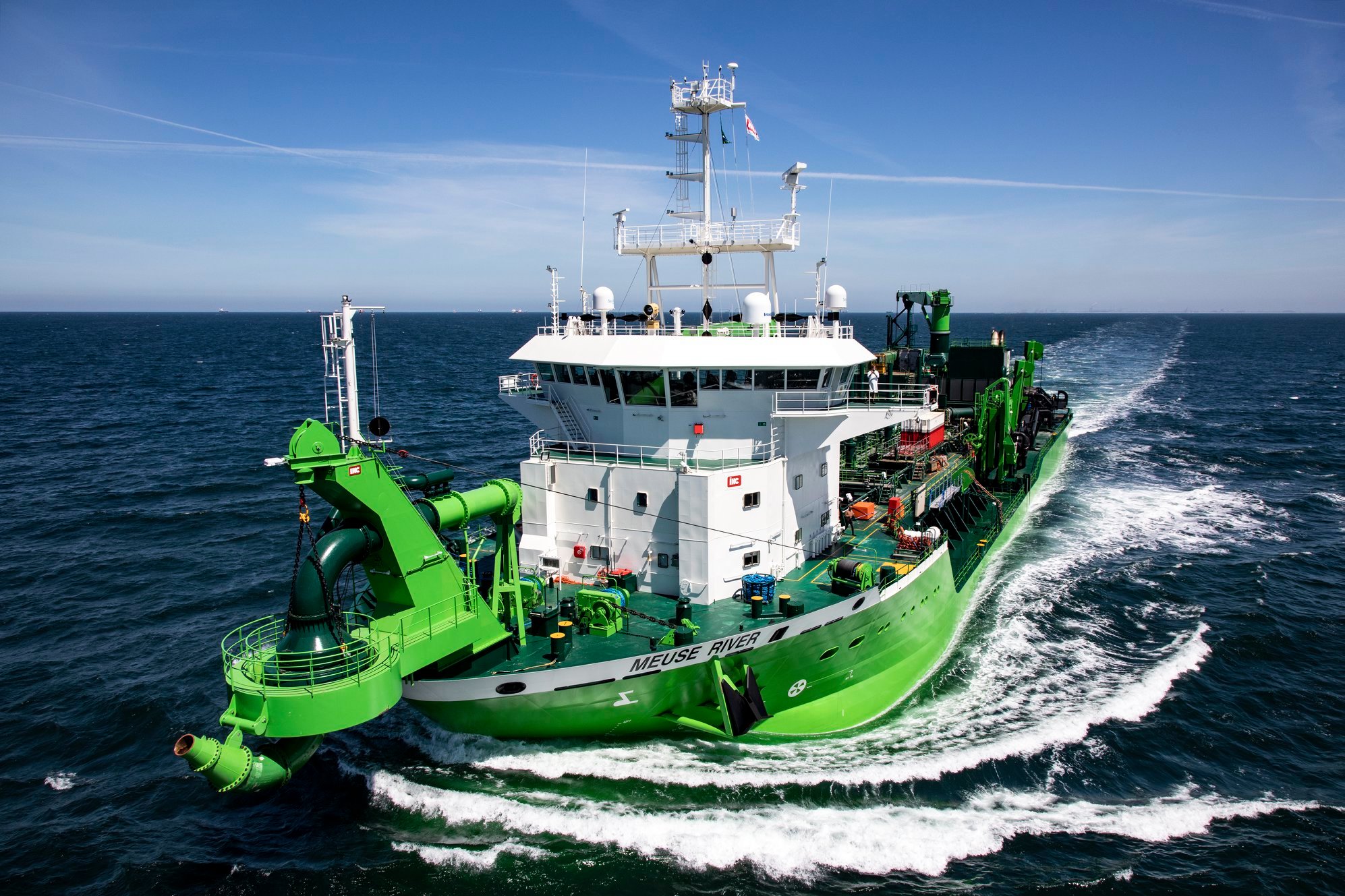 DEME's New Dredger Completes Sea Trials