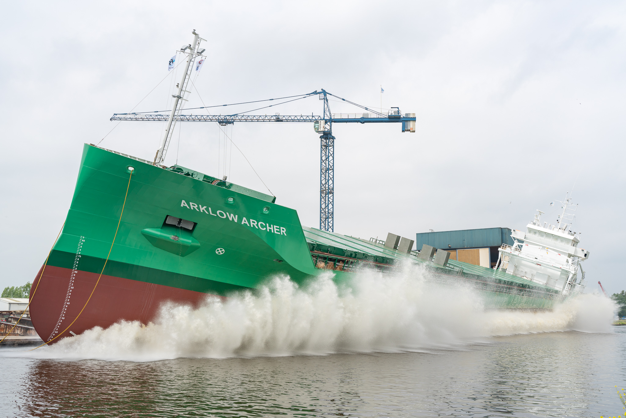 Ferus Smit’s Nb. 440 Arklow Archer successfully launched (Video)