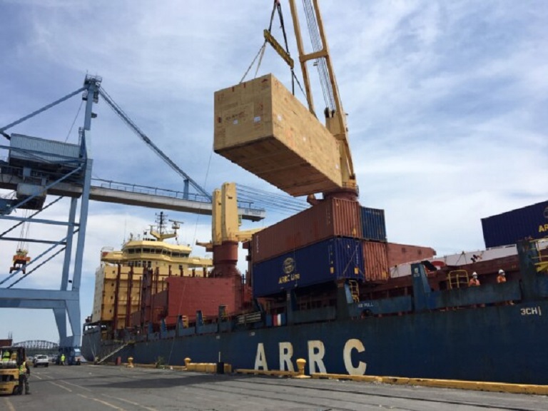Pennsylvania Export Cargo Ships via PhilaPort’s Tioga Marine Terminal
