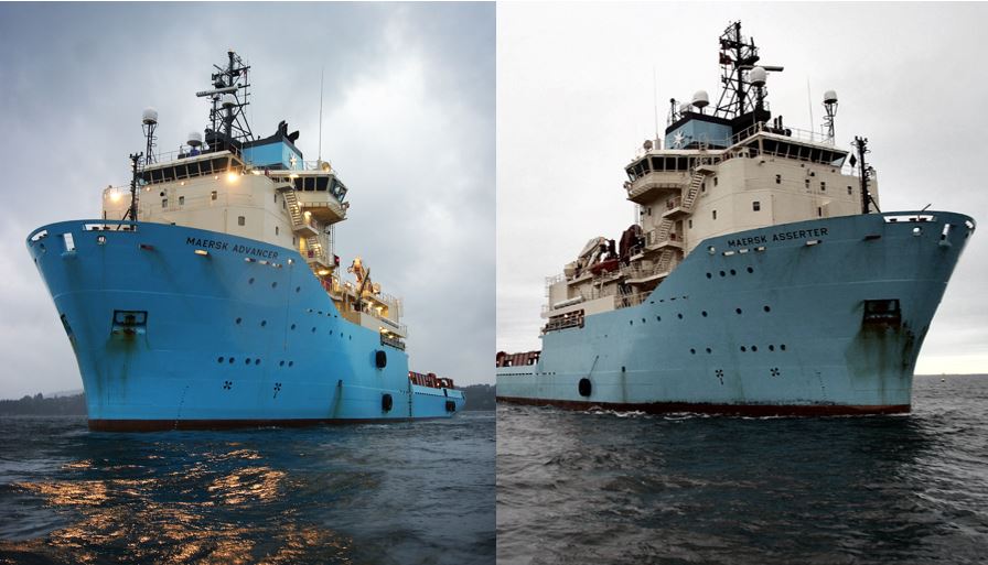 Maersk Advancer and Maersk Asserter sold