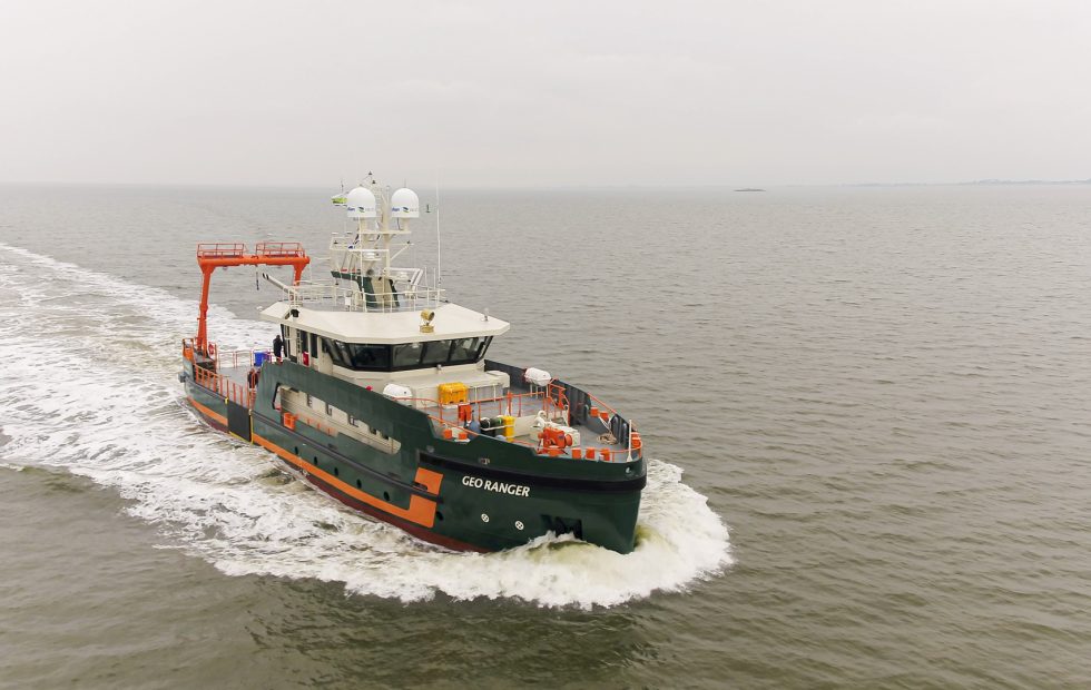 Hydrographic survey vessel Geo Ranger performed Successfully her sea trials  - VesselFinder
