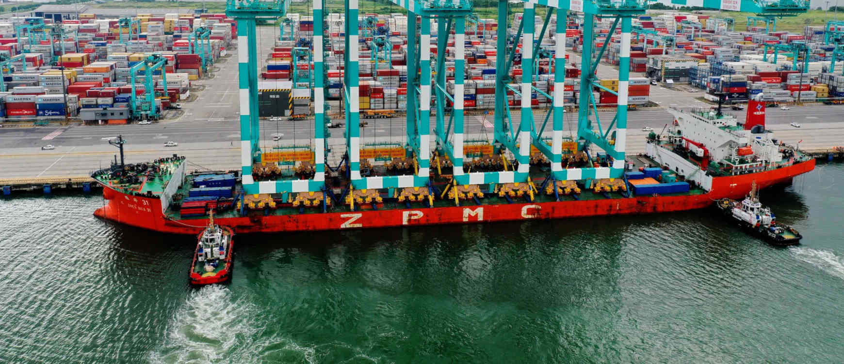 PTP boosts Terminal performance with arrival of 4 quay cranes