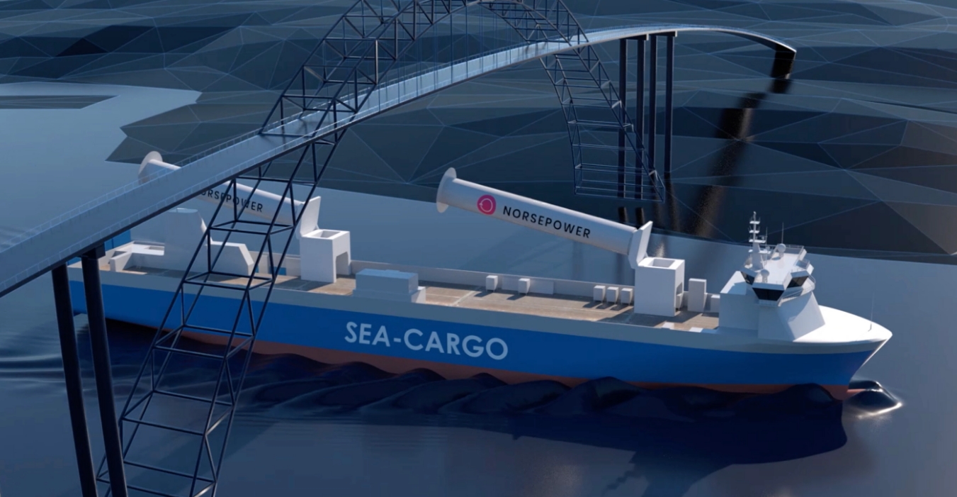 Norsepower unveils first tiltable rotor sail installation with Sea-Cargo agreement