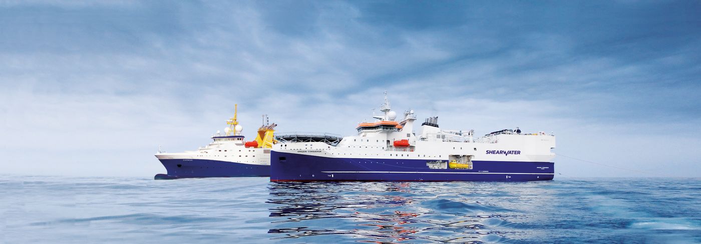 Shearwater announces new awards and successful launch of deep-water OBN operations