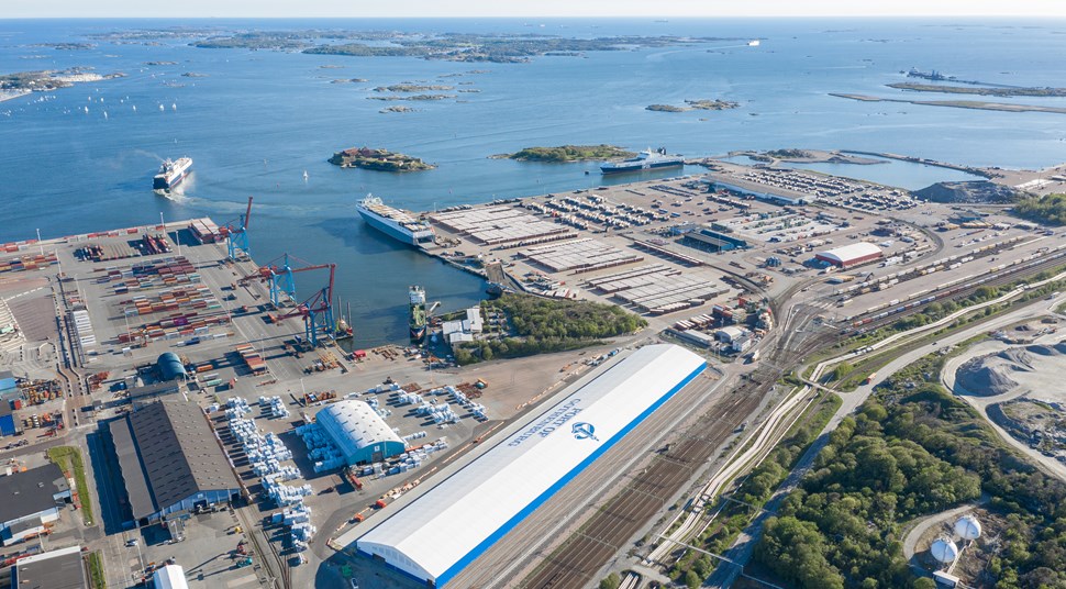 New transshipment terminal soon to become operational at Port of Gothenburg