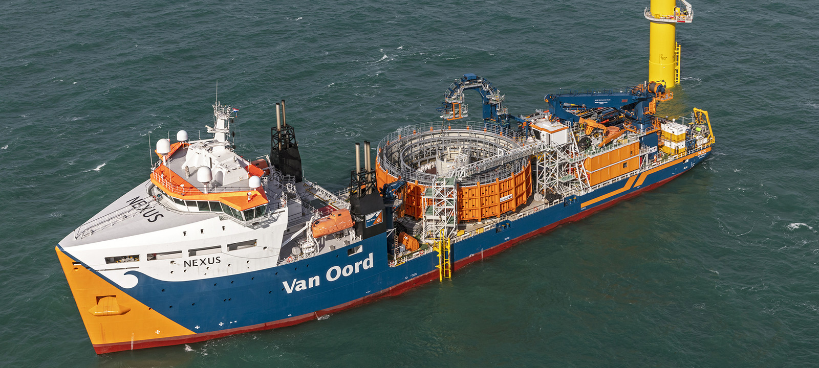 Ørsted and Van Oord have successfully installed all array cables of the Borssele I & II offshore wind farm