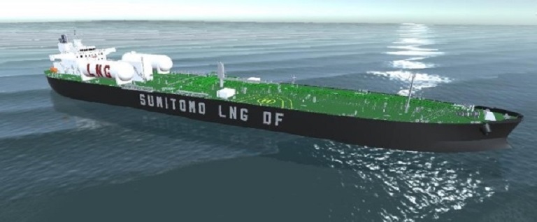 Sumitomo Heavy Industries has been Granted an “Approval in Principle” for a Medium-Size High-Pressure LNG Dual-Fueled Tanker