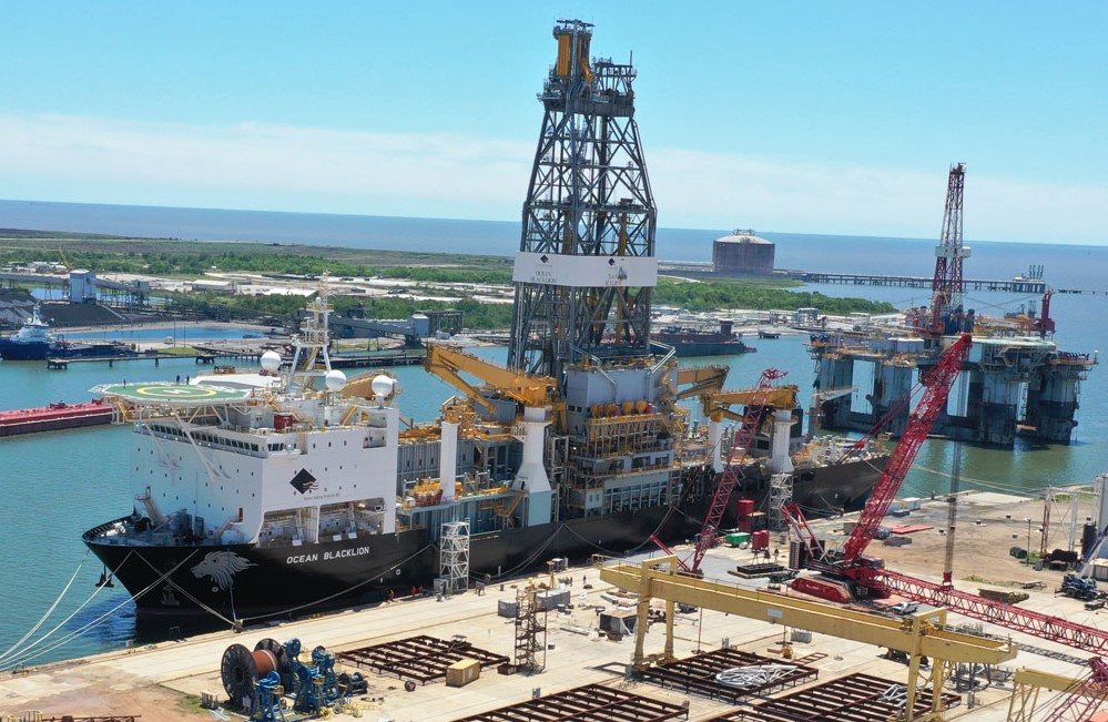 VIDEO: BlackLion drillship completes upgrades at ST Engineering Halter Marine and Offshore