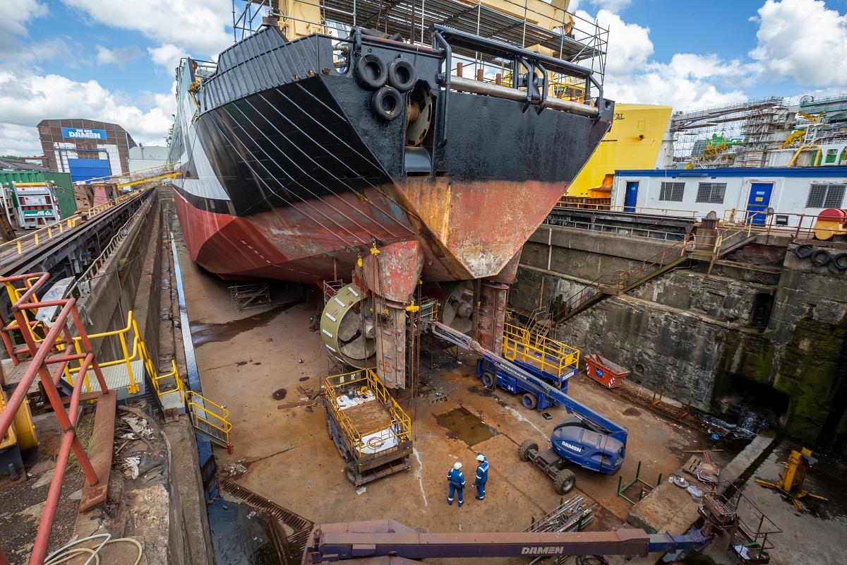 Damen Marine Components Delivers Nozzles To Super Trawler Modification Project